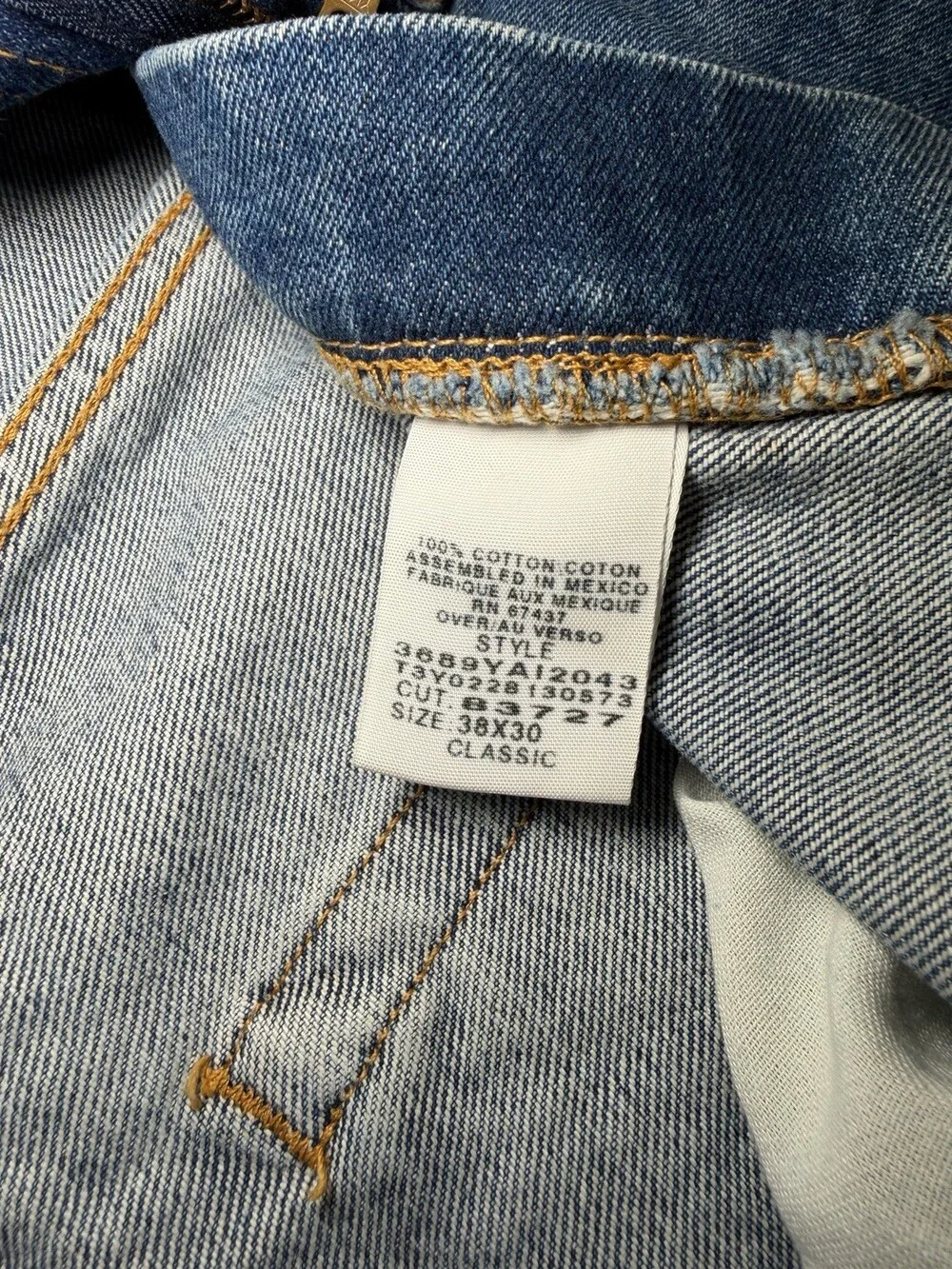 Polo Ralph Lauren Jeans Pants Mens Size 36x30 Straight Leg Casual Med. Wash Exc.